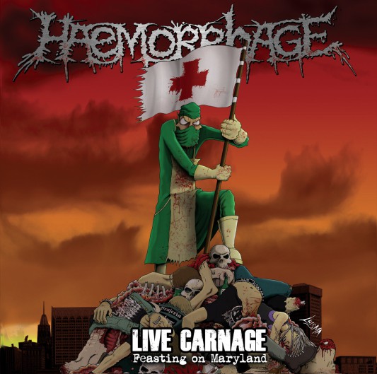 HAEMORRHAGE - Live carnage - Feasting on Maryland