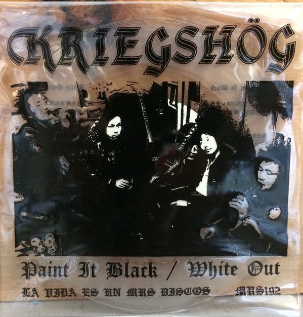 KRIEGSHÖG - Paint it black / White out